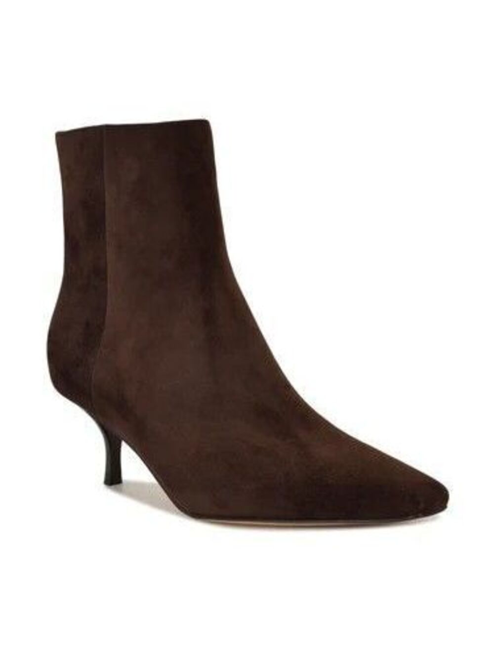 Nine West Hermena Ankle Leather Booties in Brown Suede Size 12